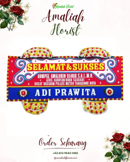 Papan Bunga Ucapan Selamat Tulang Bawang Barat